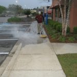 Commercial Sidewalk Pressure Washing