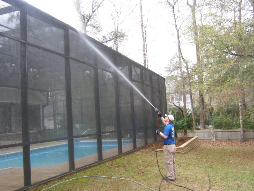 Pool Cage Cleaning Tallahassee FL