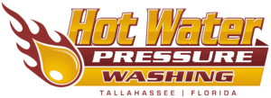 Hot Water Pressure Washing logo - professional power washing and exterior cleaning services in Tallahassee, FL