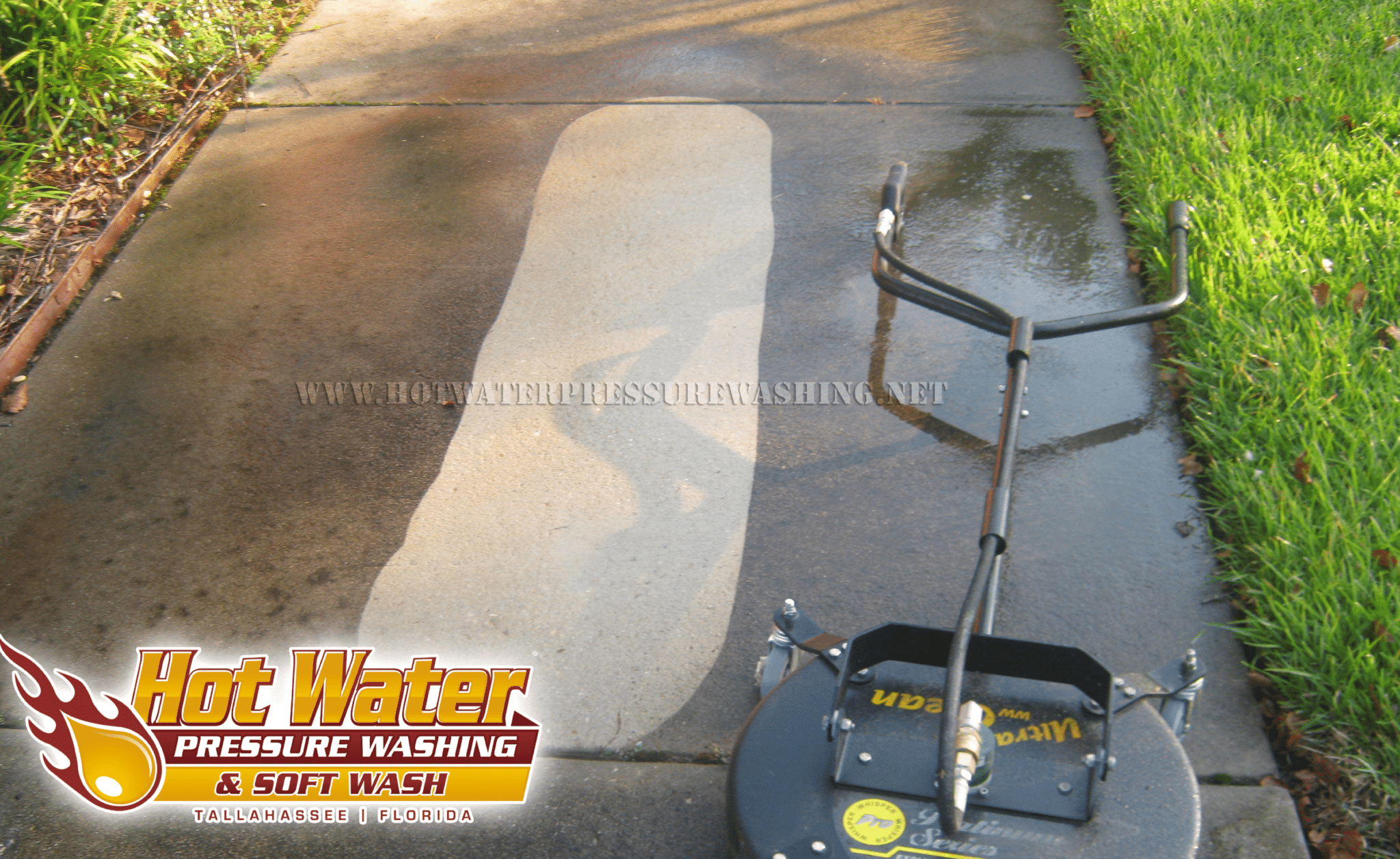 Pressure Washing Concrete