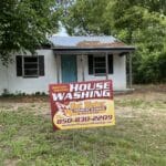 Pressure washing for property management company in Tallahassee Florida